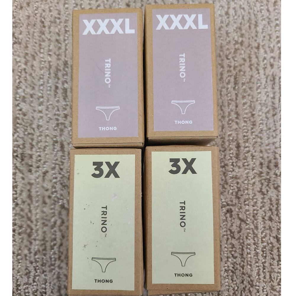 NWT allbirds Trino Thong LOT - 3XL / XXXL - LOT OF 4 - 3XL / XXXL